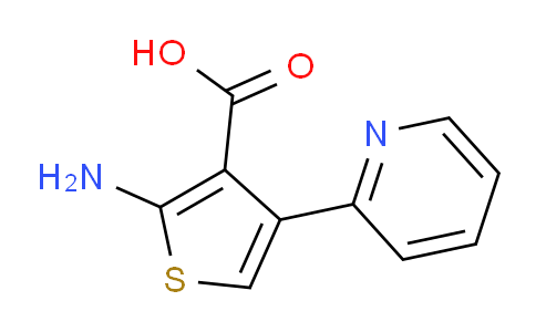 2-Amino-4-(pyridin-2-yl)thiophene-3-carboxylic acid