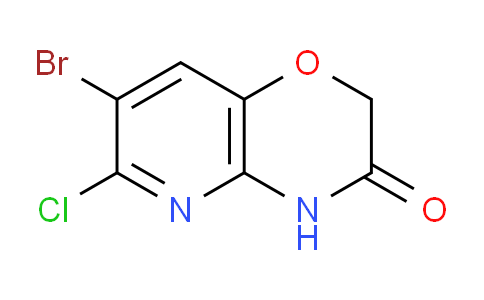 7-Bromo-6-chloro-2H-pyrido[3,2-b][1,4]oxazin-3(4H)-one
