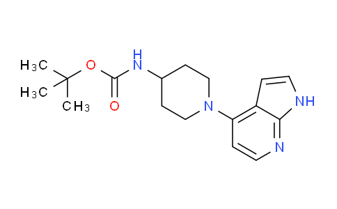 Carbamic acid, n-[1-(1h-pyrrolo[2,3-b]pyridin-4-yl)-4-piperidinyl]-, 1,1-dimethylethyl ester