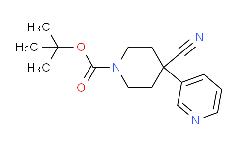 AM249397 | 167262-98-8 | Tert-butyl 4-cyano-4-(pyridin-3-yl)piperidine-1-carboxylate