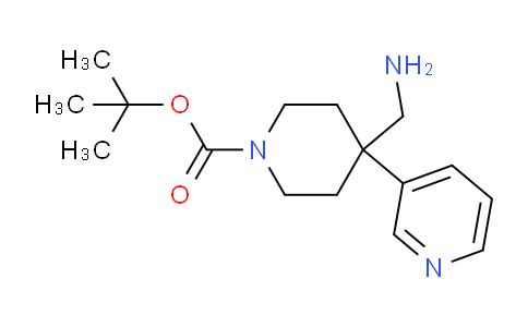 AM249398 | 1071485-65-8 | TERT-BUTYL 4-(AMINOMETHYL)-4-(PYRIDIN-3-YL)PIPERIDINE-1-CARBOXYLATE