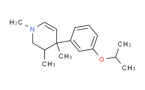 AM249405 | 145340-45-0 | Pyridine, 1,2,3,4-tetrahydro-1,3,4-trimethyl-4-[3-(1-methylethoxy)phenyl]-