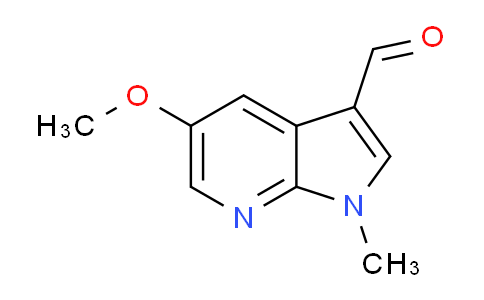 AM249434 | 183208-24-4 | 5-Methoxy-1-methyl-1H-pyrrolo[2,3-b]pyridine-3-carbaldehyde