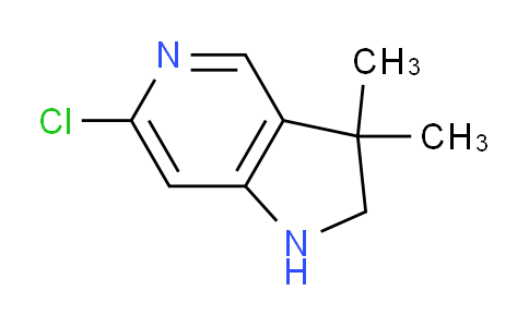 AM249438 | 1403899-44-4 | 6-Chloro-3,3-dimethyl-2,3-dihydro-1H-pyrrolo[3,2-c]pyridine