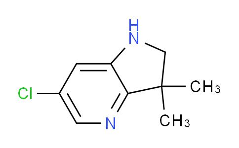 AM249442 | 1604818-09-8 | 6-Chloro-3,3-dimethyl-2,3-dihydro-1H-pyrrolo[3,2-b]pyridine