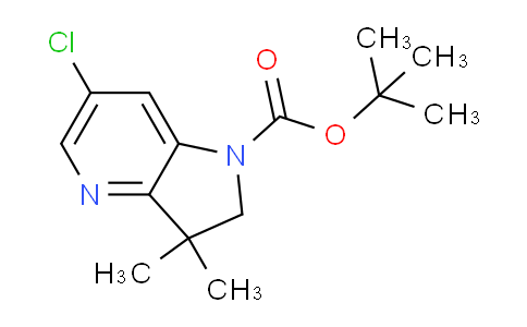 AM249443 | 1604818-10-1 | Tert-butyl 6-chloro-3,3-dimethyl-2,3-dihydro-1H-pyrrolo[3,2-b]pyridine-1-carboxylate