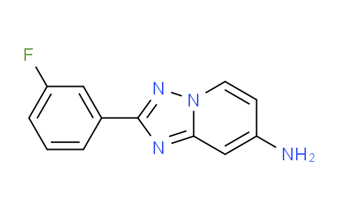 AM249444 | 1380331-94-1 | 2-(3-Fluorophenyl)-[1,2,4]triazolo[1,5-a]pyridin-7-amine