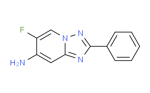 6-Fluoro-2-phenyl-[1,2,4]triazolo[1,5-a]pyridin-7-amine