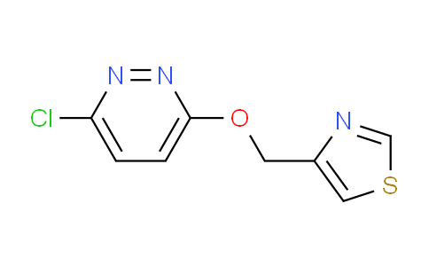 4-(((6-Chloropyridazin-3-yl)oxy)methyl)thiazole