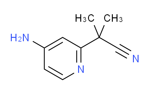 2-(4-Aminopyridin-2-yl)-2-methylpropanenitrile