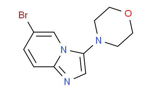 4-(6-Bromoimidazo[1,2-a]pyridin-3-yl)morpholine