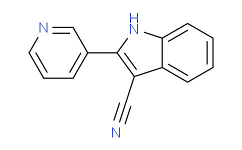 2-(Pyridin-3-yl)-1h-indole-3-carbonitrile