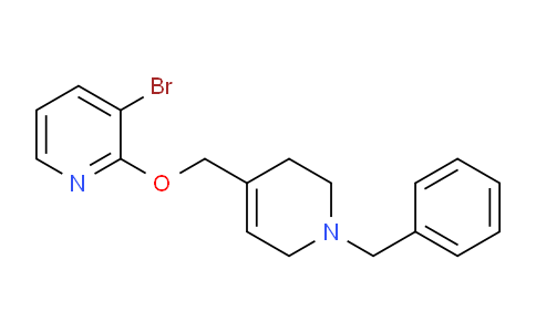 AM249477 | 1254981-60-6 | Pyridine, 3-bromo-2-[[1,2,3,6-tetrahydro-1-(phenylmethyl)-4-pyridinyl]methoxy]-