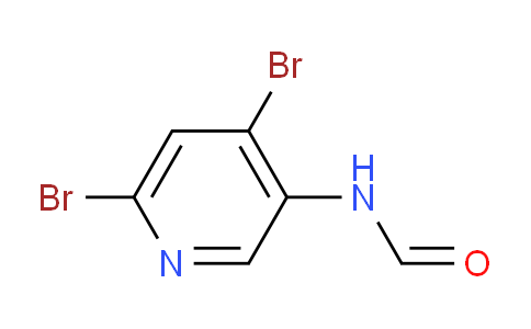 N-(4,6-dibromopyridin-3-yl)formamide