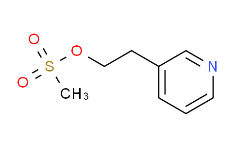 3-Pyridineethanol, 3-methanesulfonate