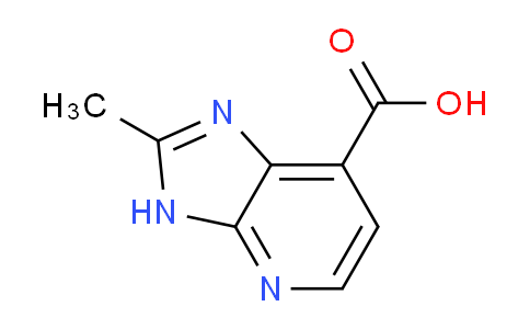 3H-imidazo[4,5-b]pyridine-7-carboxylic acid, 2-methyl-