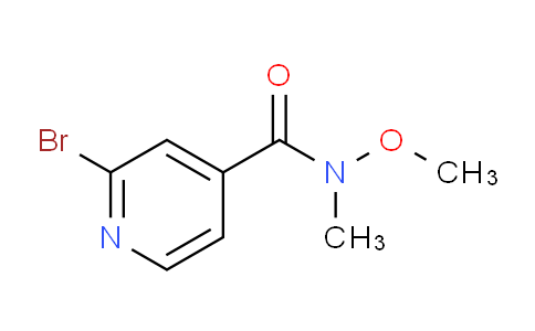 2-Bromo-n-methoxy-n-methylpyridine-4-carboxamide