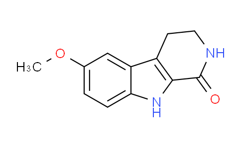 6-Methoxy-2,3,4,9-tetrahydro-1H-pyrido[3,4-b]indol-1-one