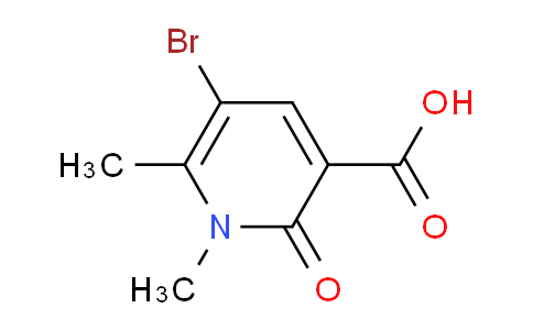 5-Bromo-1,6-dimethyl-2-oxo-1,2-dihydropyridine-3-carboxylic acid