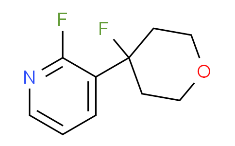 2-Fluoro-3-(4-fluorotetrahydro-2h-pyran-4-yl)pyridine