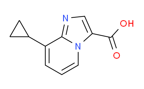 8-Cyclopropylimidazo[1,2-a]pyridine-3-carboxylic acid
