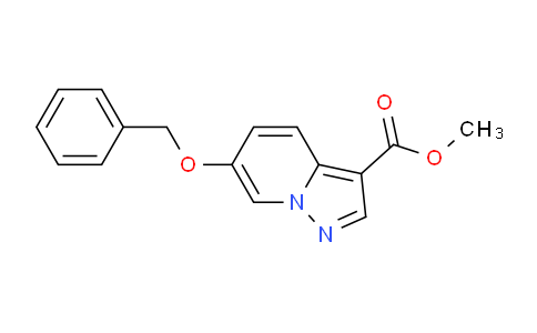 Methyl 6-(benzyloxy)pyrazolo[1,5-a]pyridine-3-carboxylate