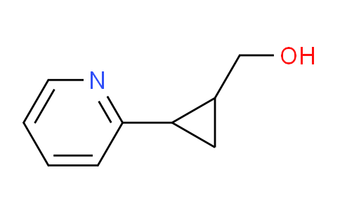 (2-(Pyridin-2-yl)cyclopropyl)methanol