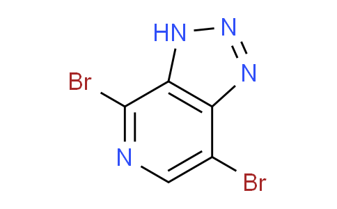 4,7-Dibromo-3h-[1,2,3]triazolo[4,5-c]pyridine