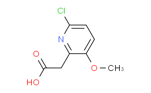 6-Chloro-3-methoxypyridine-2-acetic acid