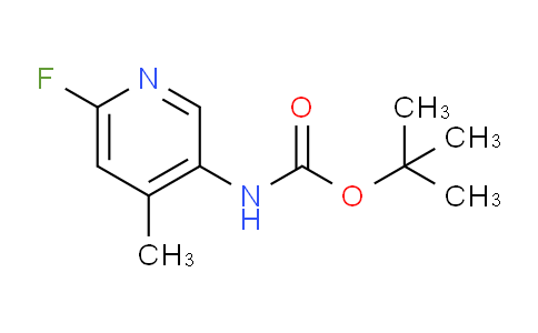 Tert-butyl (6-fluoro-4-methylpyridin-3-yl)carbamate