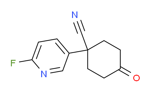 AM249563 | 1600498-50-7 | 1-(6-Fluoropyridin-3-yl)-4-oxocyclohexane-1-carbonitrile