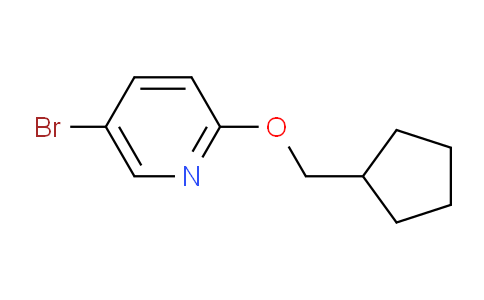 5-Bromo-2-(cyclopentylmethoxy)pyridine