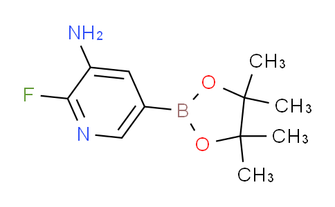 2-Fluoro-5-(4,4,5,5-tetramethyl-1,3,2-dioxaborolan-2-yl)pyridin-3-amine