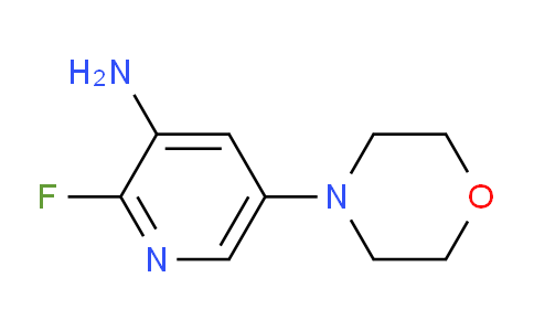 2-Fluoro-5-morpholinopyridin-3-amine