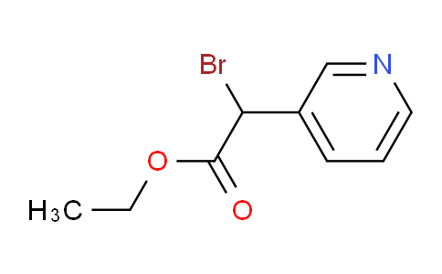 Ethyl 2-bromo-2-(pyridin-3-yl)acetate