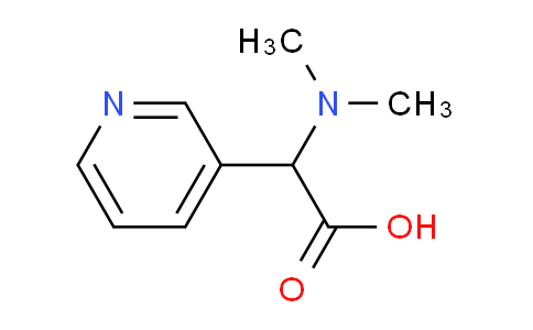 2-(Dimethylamino)-2-(pyridin-3-yl)acetic acid