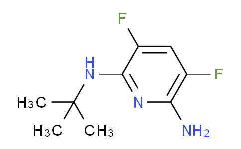 N2-(tert-butyl)-3,5-difluoropyridine-2,6-diamine