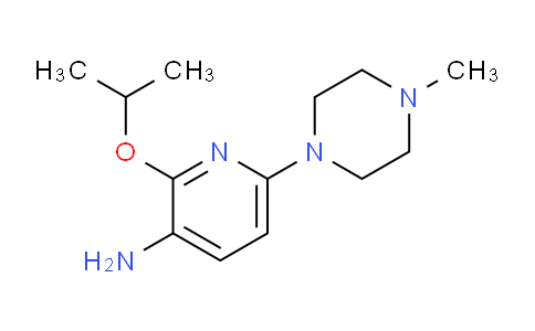 2-Isopropoxy-6-(4-methylpiperazin-1-yl)pyridin-3-amine