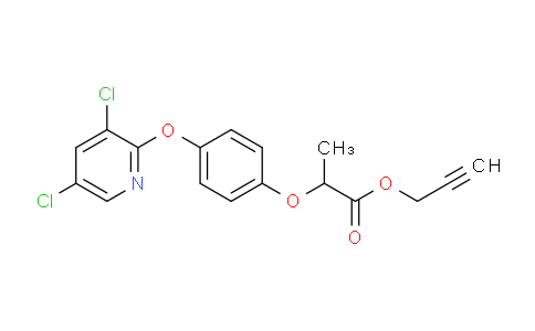 Prop-2-yn-1-yl 2-(4-((3,5-dichloropyridin-2-yl)oxy)phenoxy)propanoate