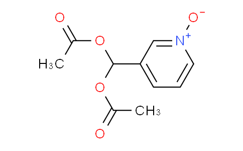 3-(Diacetoxymethyl)pyridine 1-oxide