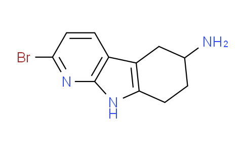 2-Bromo-6,7,8,9-tetrahydro-5h-pyrido[2,3-b]indol-6-amine