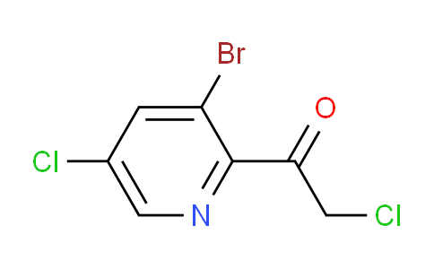 1-(3-Bromo-5-chloropyridin-2-yl)-2-chloroethanone