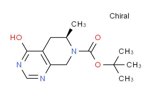 (R)-Tert-Butyl 4-hydroxy-6-methyl-5,6-dihydropyrido[3,4-d]pyrimidine-7(8h)-carboxylate