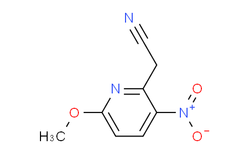 2-(6-Methoxy-3-nitropyridin-2-yl)acetonitrile