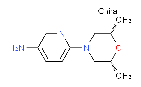 6-((2S,6r)-2,6-dimethylmorpholino)pyridin-3-amine
