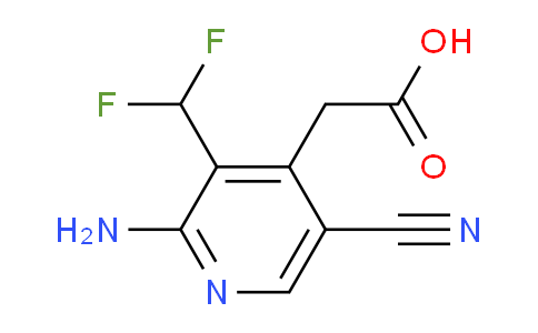 AM24966 | 1805348-70-2 | 2-Amino-5-cyano-3-(difluoromethyl)pyridine-4-acetic acid