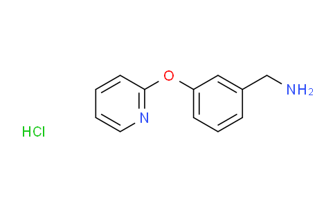 (3-(Pyridin-2-yloxy)phenyl)methanamine hydrochloride