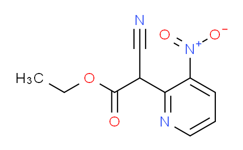 Ethyl 2-cyano-2-(3-nitropyridin-2-yl)acetate