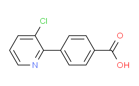 4-(3-Chloropyridin-2-yl)benzoic acid