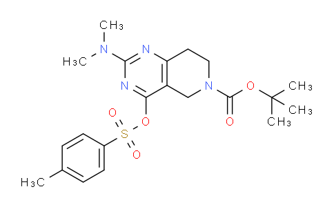 tert-Butyl 2-(dimethylamino)-4-(tosyloxy)-7,8-dihydropyrido[4,3-d]pyrimidine-6(5H)-carboxylate